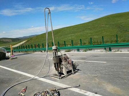 武山公路地基基础注浆加固